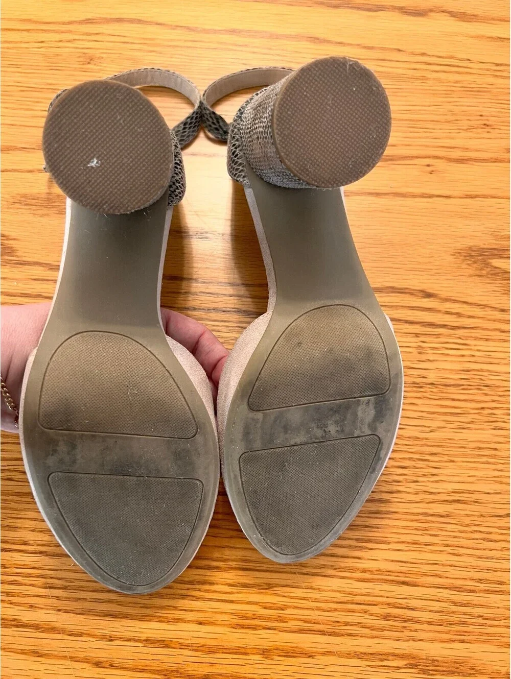 Lauren Conrad Ankle Strap Block Heel Shoes